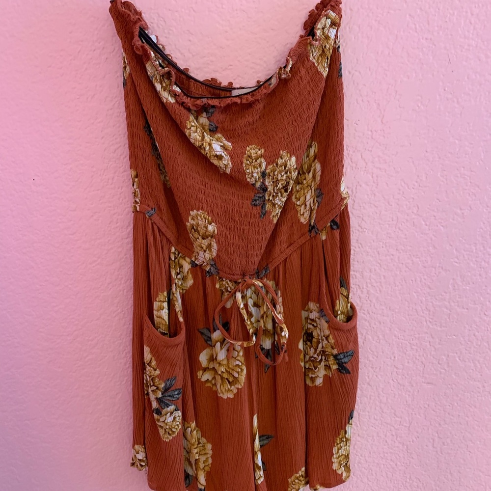 women’s flower romper